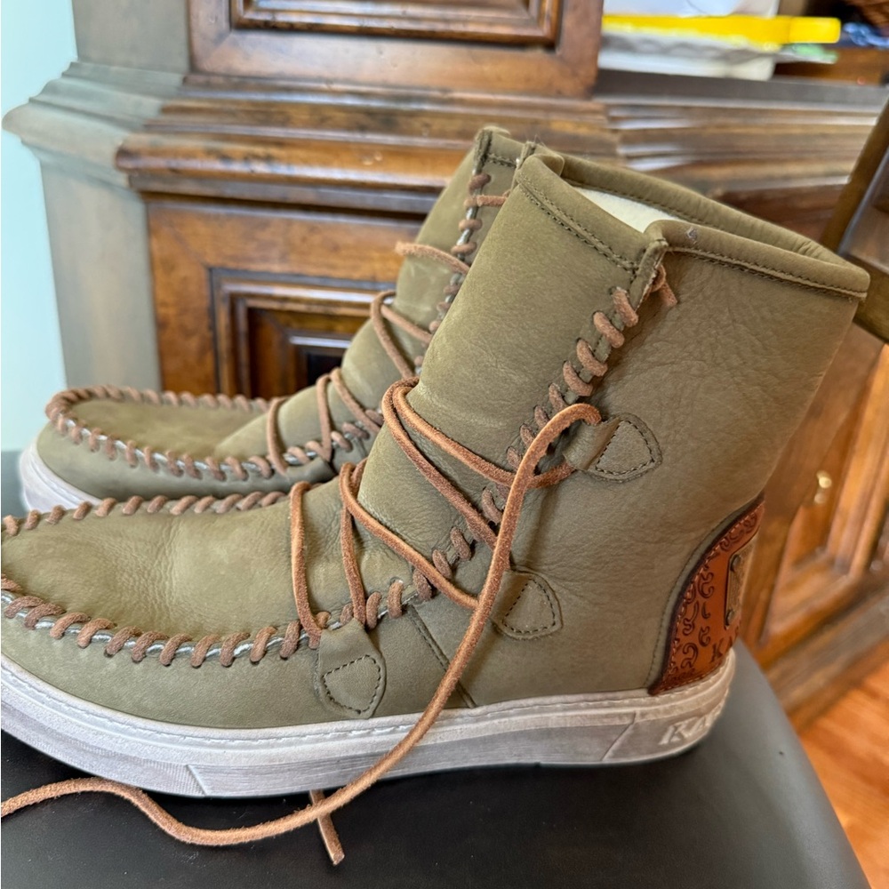 Karma of Charme Boots | Sherpa | Italian Leather | Size 38 (7.5-8)